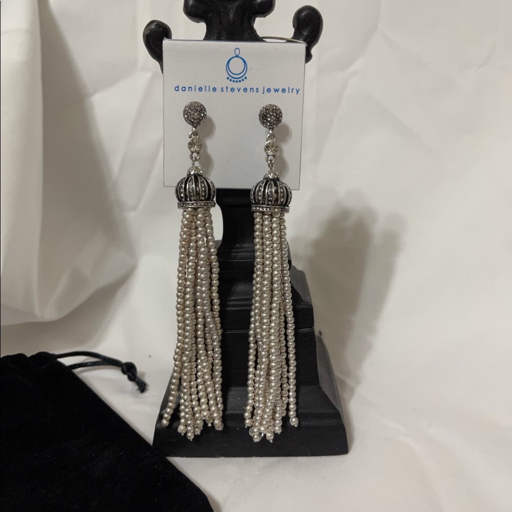 Danielle Stevens Jewelry Tassel Earrings